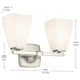 Marant 14.25" 2-Light Vanity Light