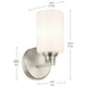 Gioe 9.5" 1-Light Wall Sconce
