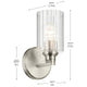 Gioe 9.5" 1-Light Wall Sconce