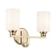Gioe 14.25" 2-Light Vanity Light