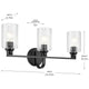 Gioe 24.25" 3-Light Vanity Light