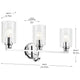 Gioe 24.25" 3-Light Vanity Light