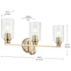 Gioe 24.25" 3-Light Vanity Light