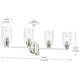 Gioe 32.25" 4-Light Vanity Light