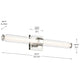Laurene 26.5" Linear Bath Bar Medium LED