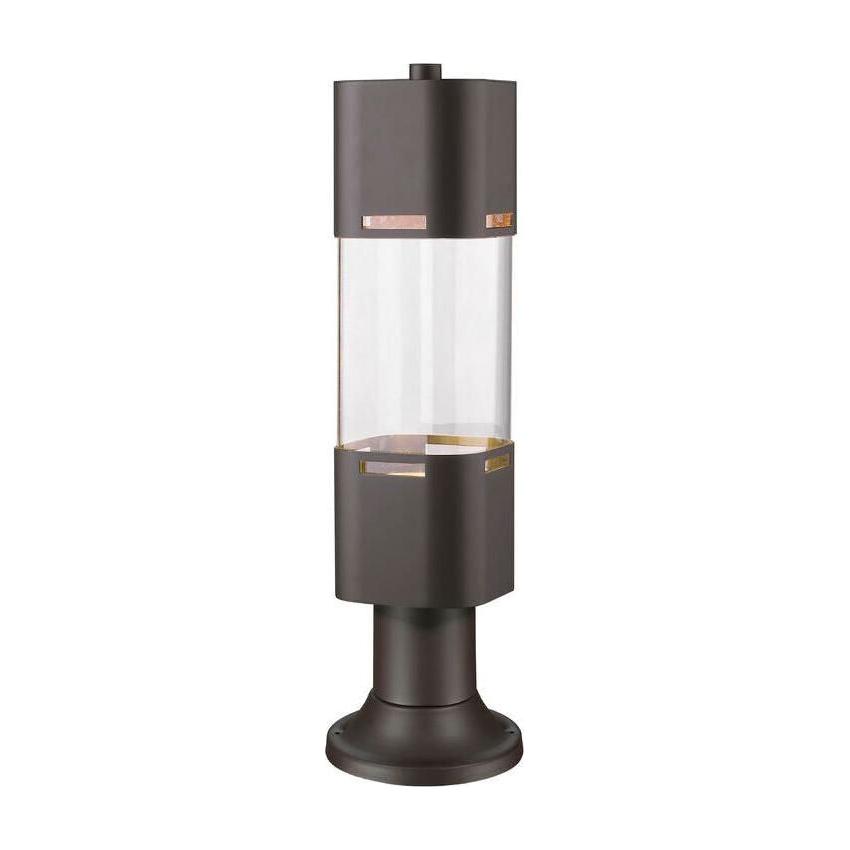 Lestat 1-Light Outdoor LED Post Head with Pier Mount