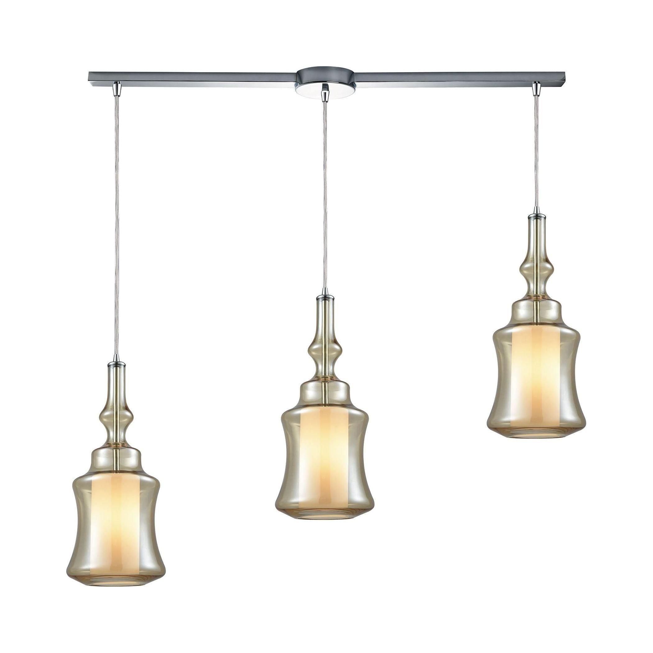 Alora 3-Light Slim Linear Pendant