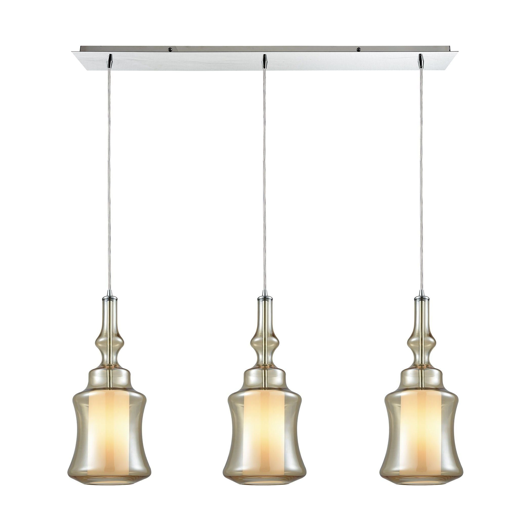 Alora 3-Light Linear Pendant