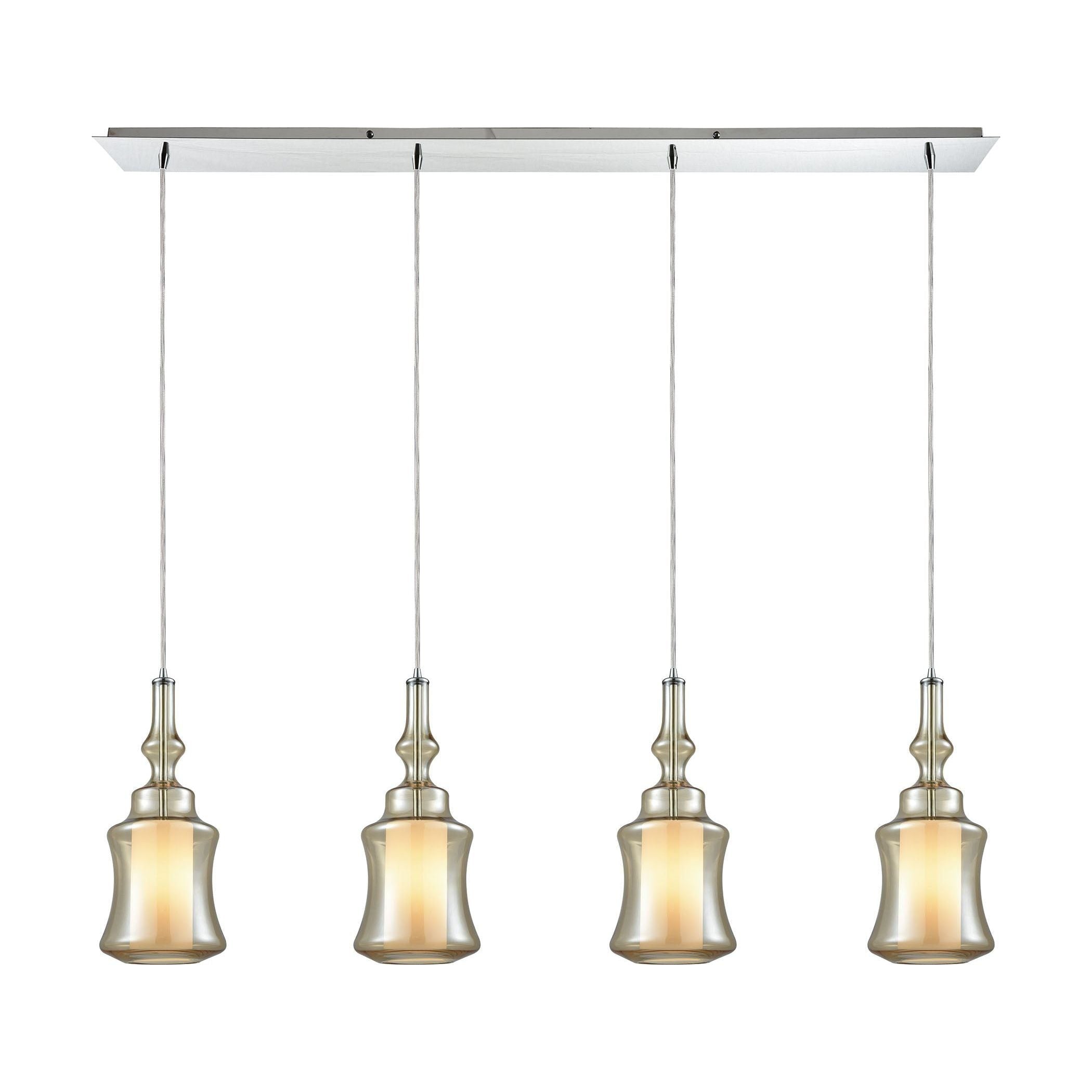 Alora 4-Light Linear Pendant