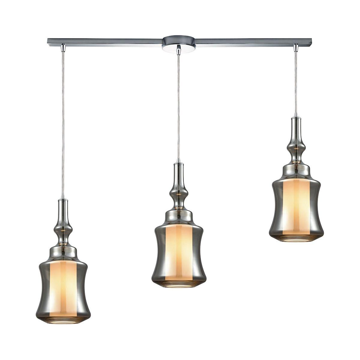 Alora 3-Light Slim Linear Pendant