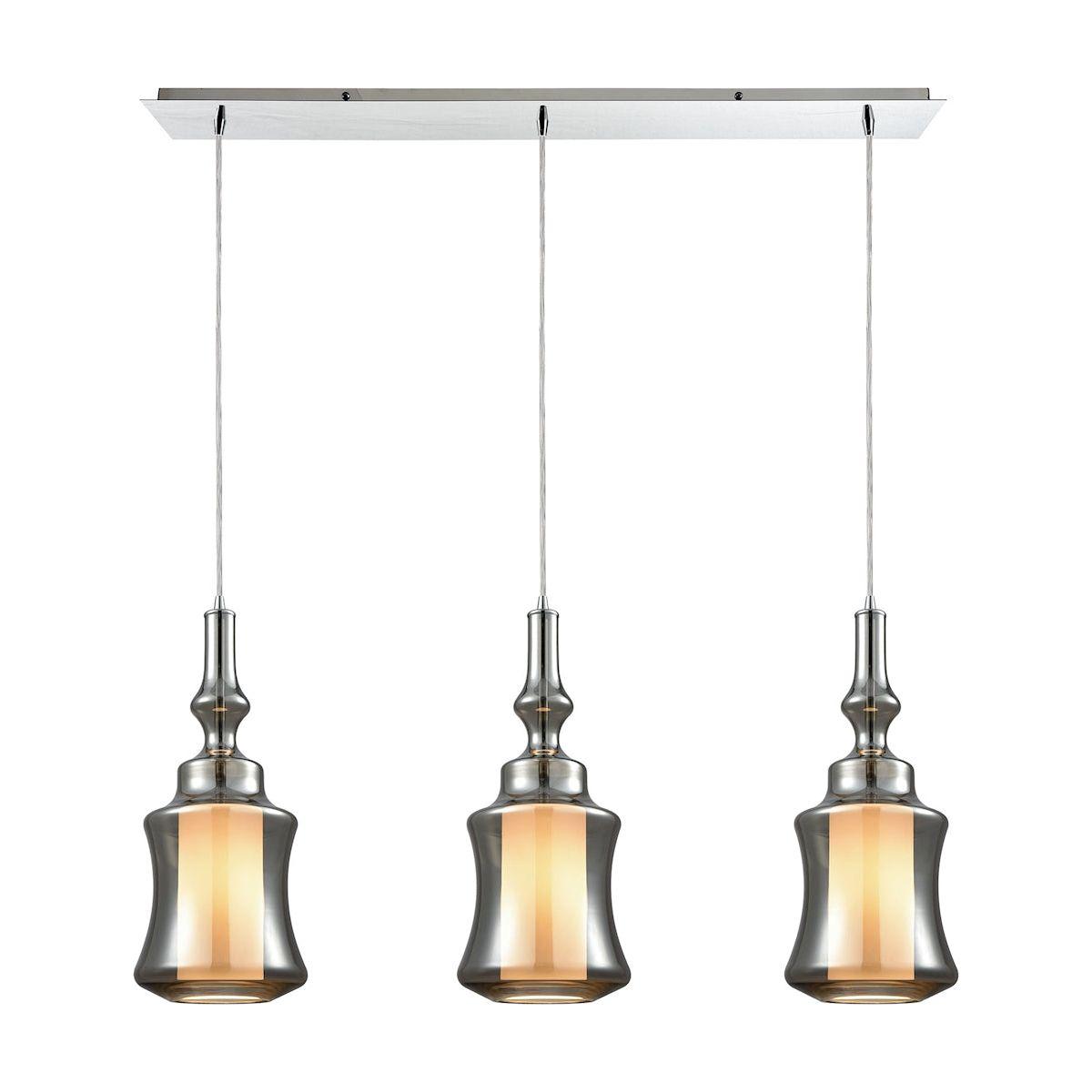 Alora 3-Light Linear Pendant