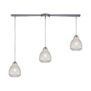 Victoriana 3-Light Linear Pendant