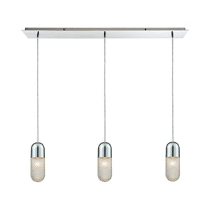 Capsula 36" Wide 3-Light Mini Pendant