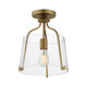 Bellmore 1-Light Pendant/Semi Flush