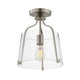 Bellmore 1-Light Pendant/Semi Flush