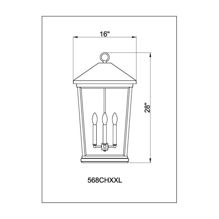 Beacon 4-Light Outdoor Pendant