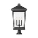 Beacon 4-Light Outdoor Pier Mounted Fixture