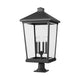 Beacon 4-Light Outdoor Pier Mounted Fixture