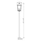 Beacon 4-Light Outdoor Post Mounted Fixture