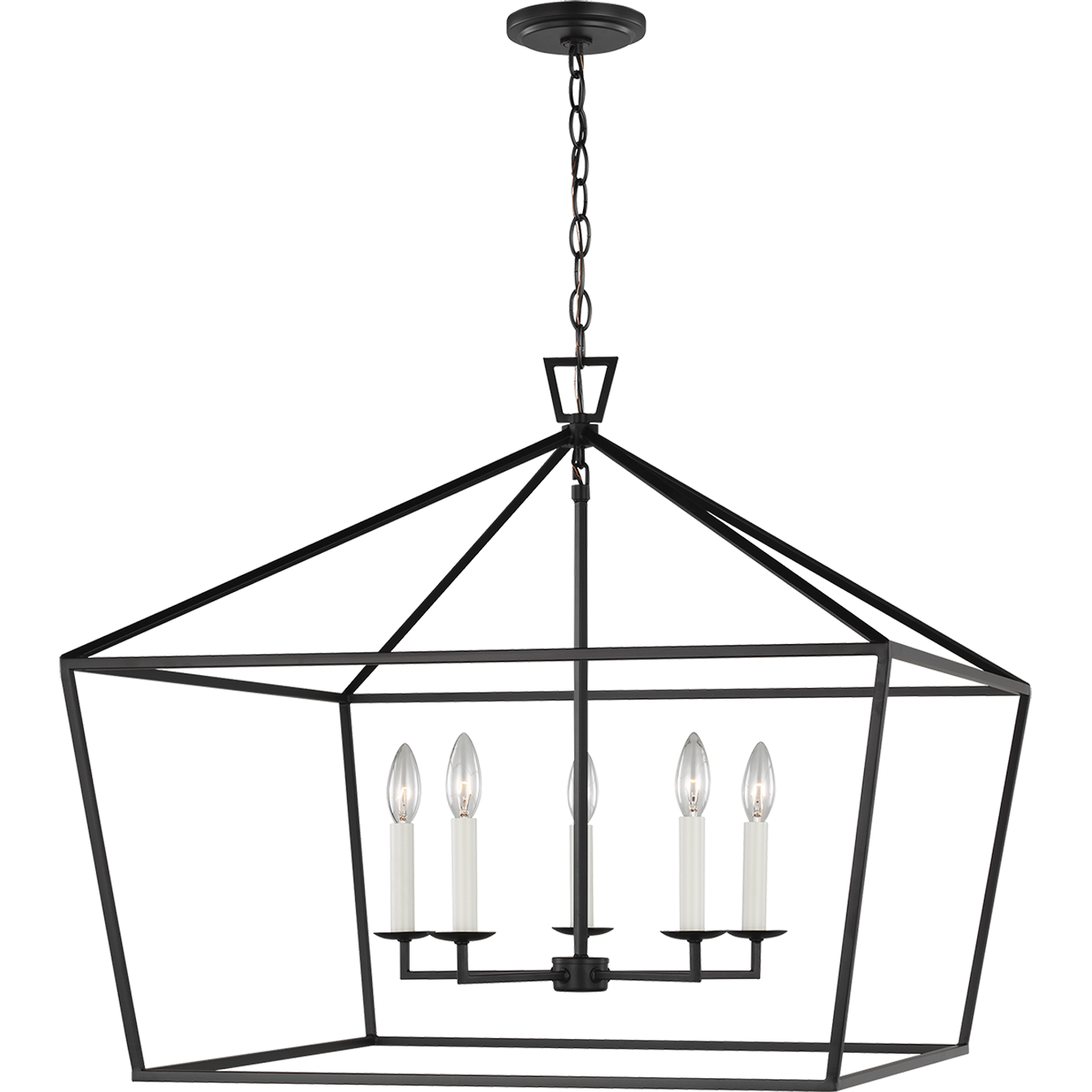 Dianna Five Light Wide Lantern