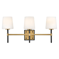 Saunders Medium Three Light Vanity