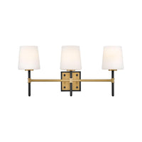 Saunders Medium Three Light Vanity