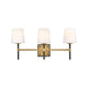 Saunders Medium Three Light Vanity