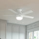 Anslee Low Profile Fan with Light 46"