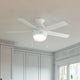 Anslee Low Profile Fan with Light 46"