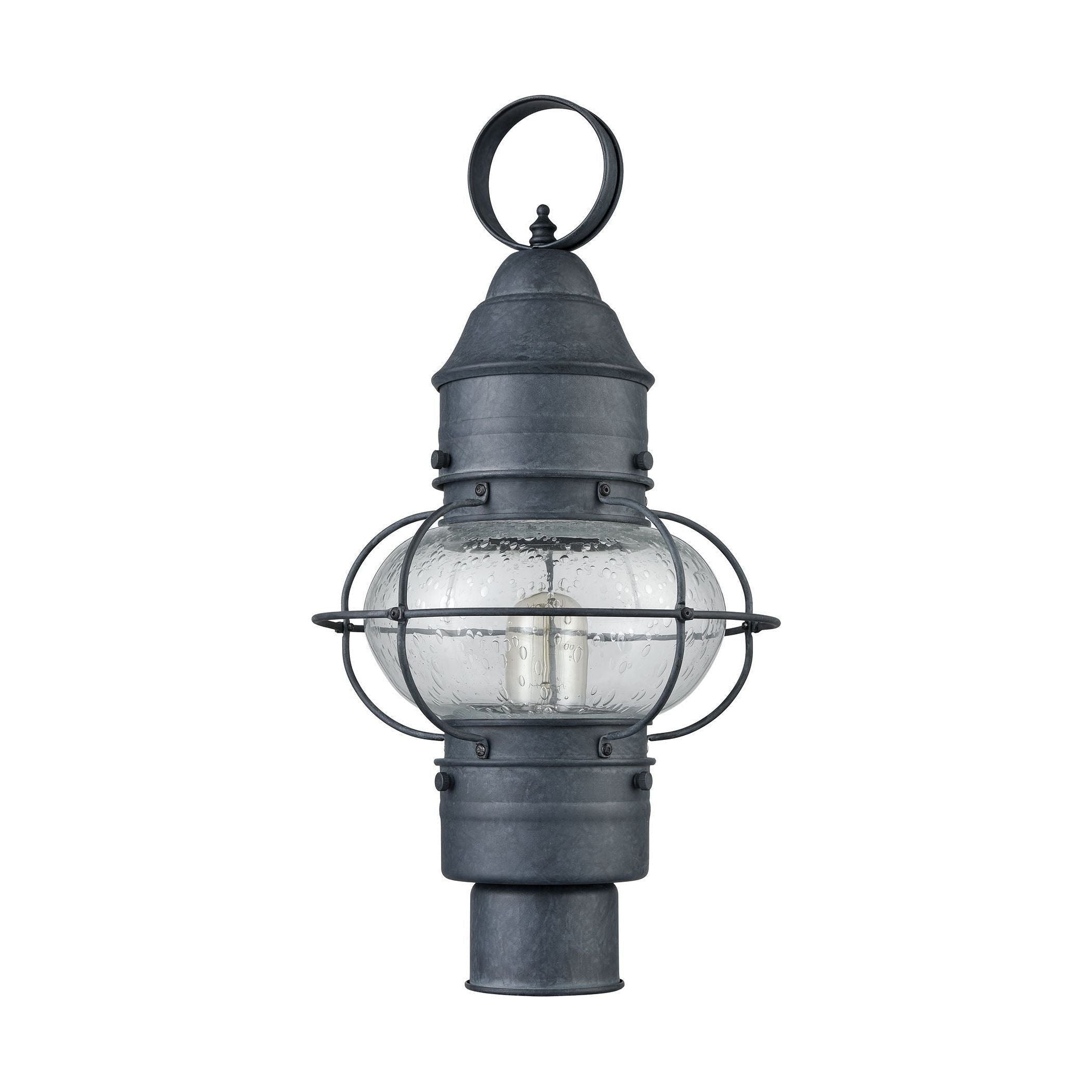 Onion 19" High 1-Light Outdoor Post Light