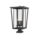 Seoul 4-Light Outdoor Pier Mounted Fixture