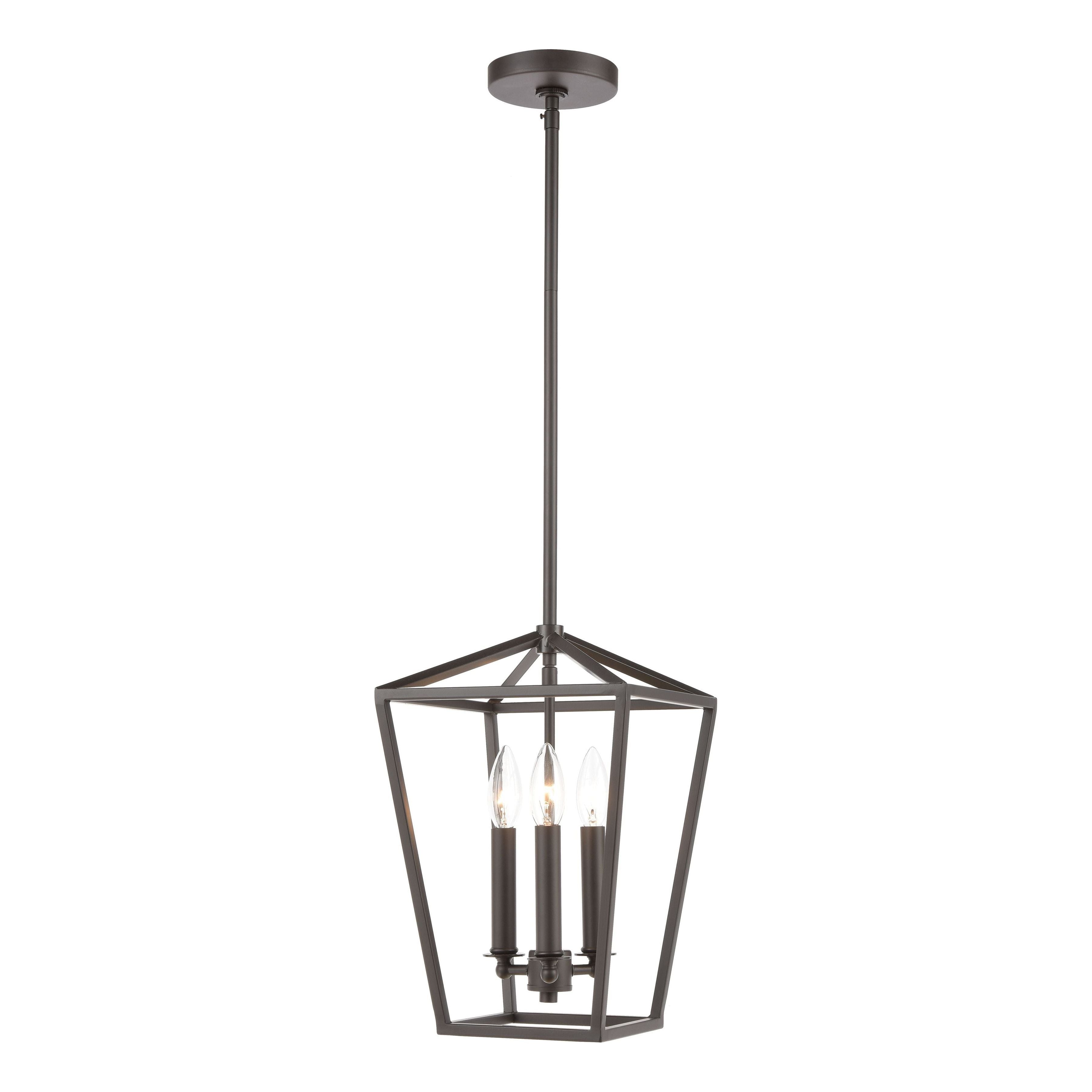 Fairfax 9" Wide 3-Light Mini Pendant