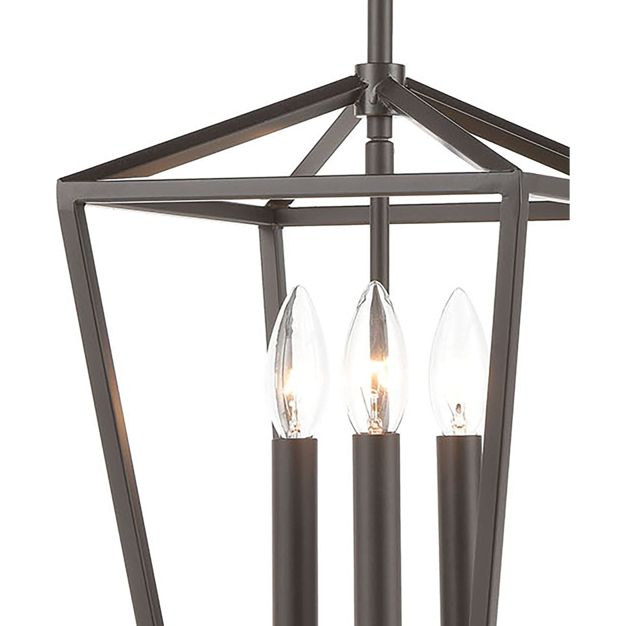 Fairfax 9" Wide 3-Light Mini Pendant