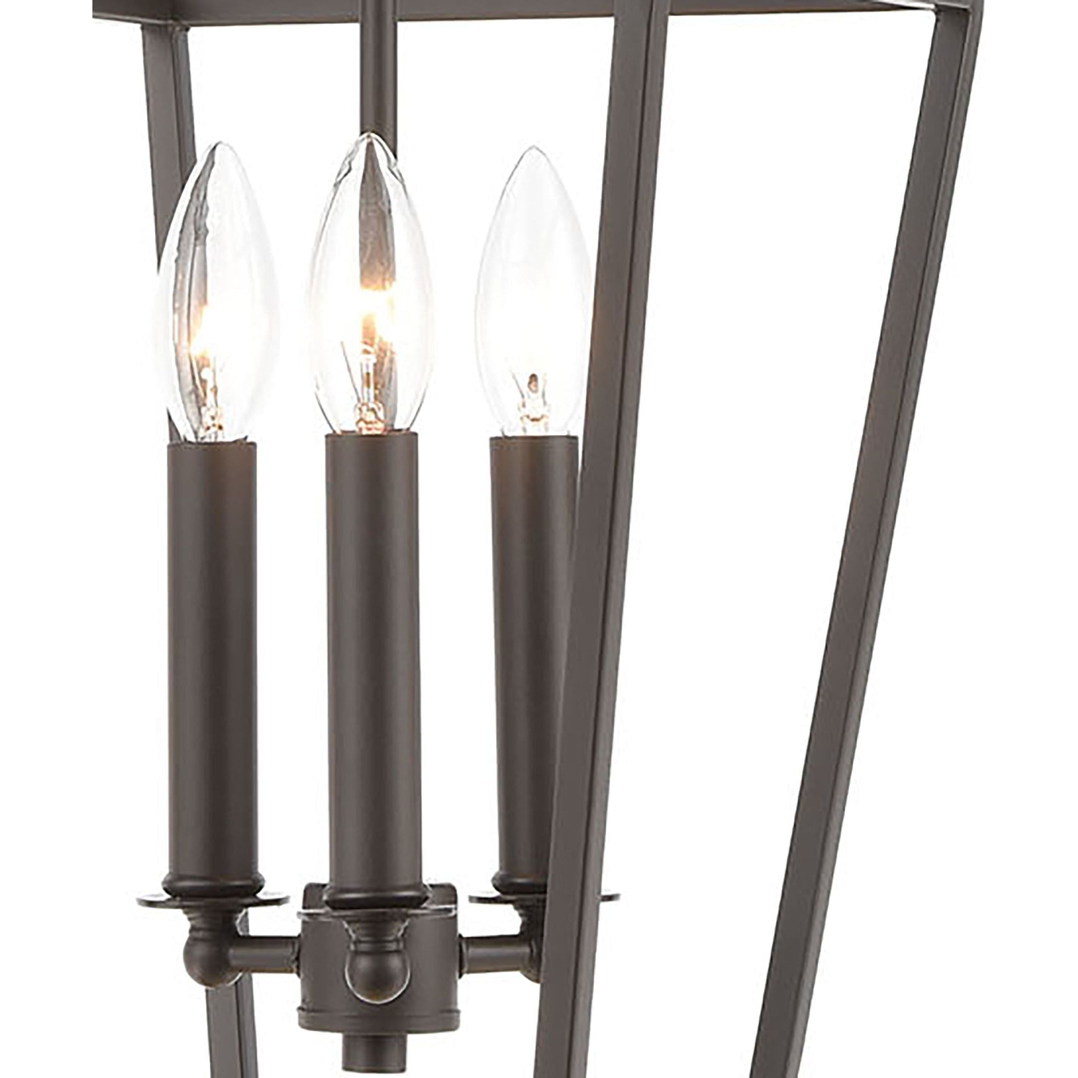 Fairfax 9" Wide 3-Light Mini Pendant