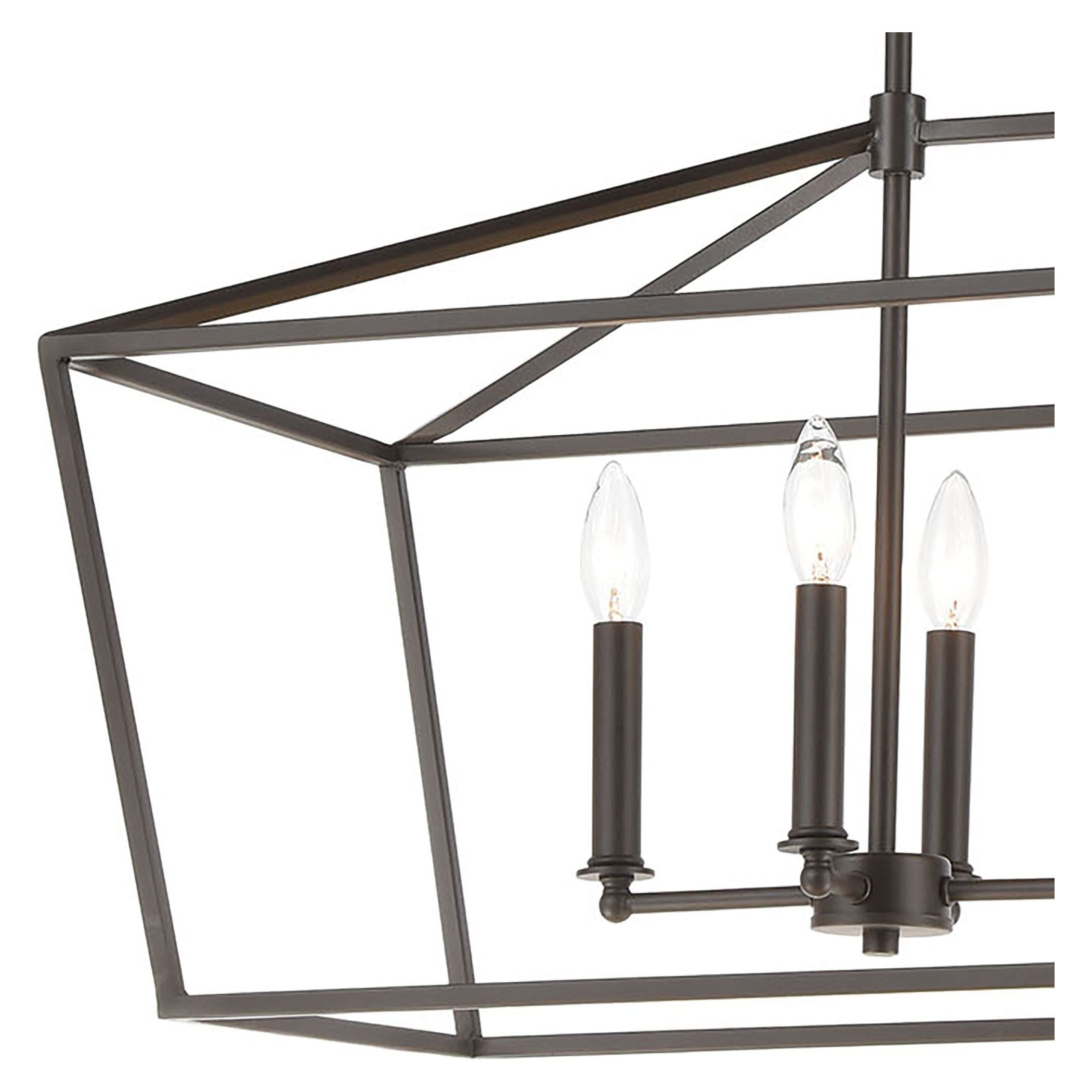 Fairfax 36" Wide 7-Light Linear Chandelier