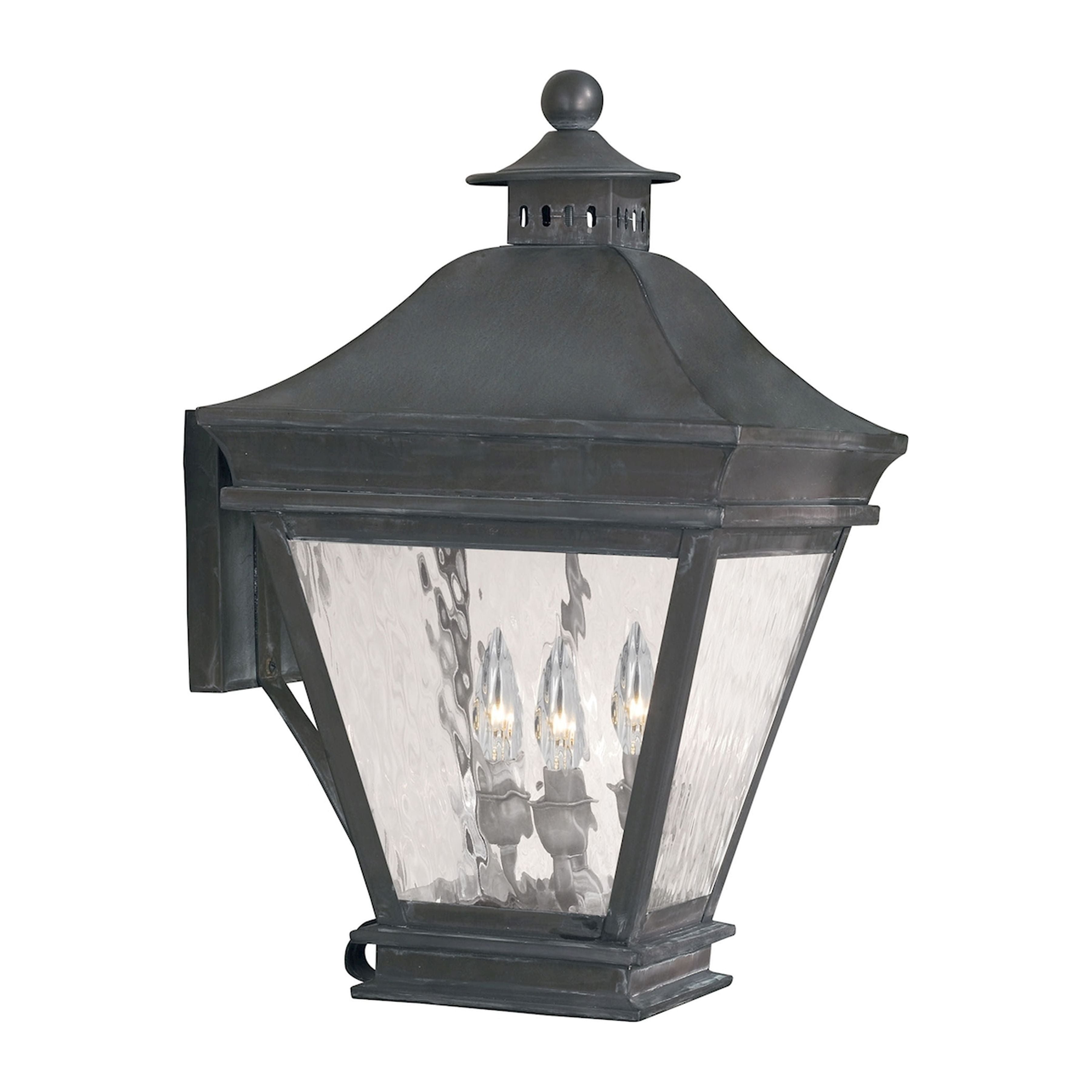 Landings 19.5" High 3-Light Outdoor Sconce