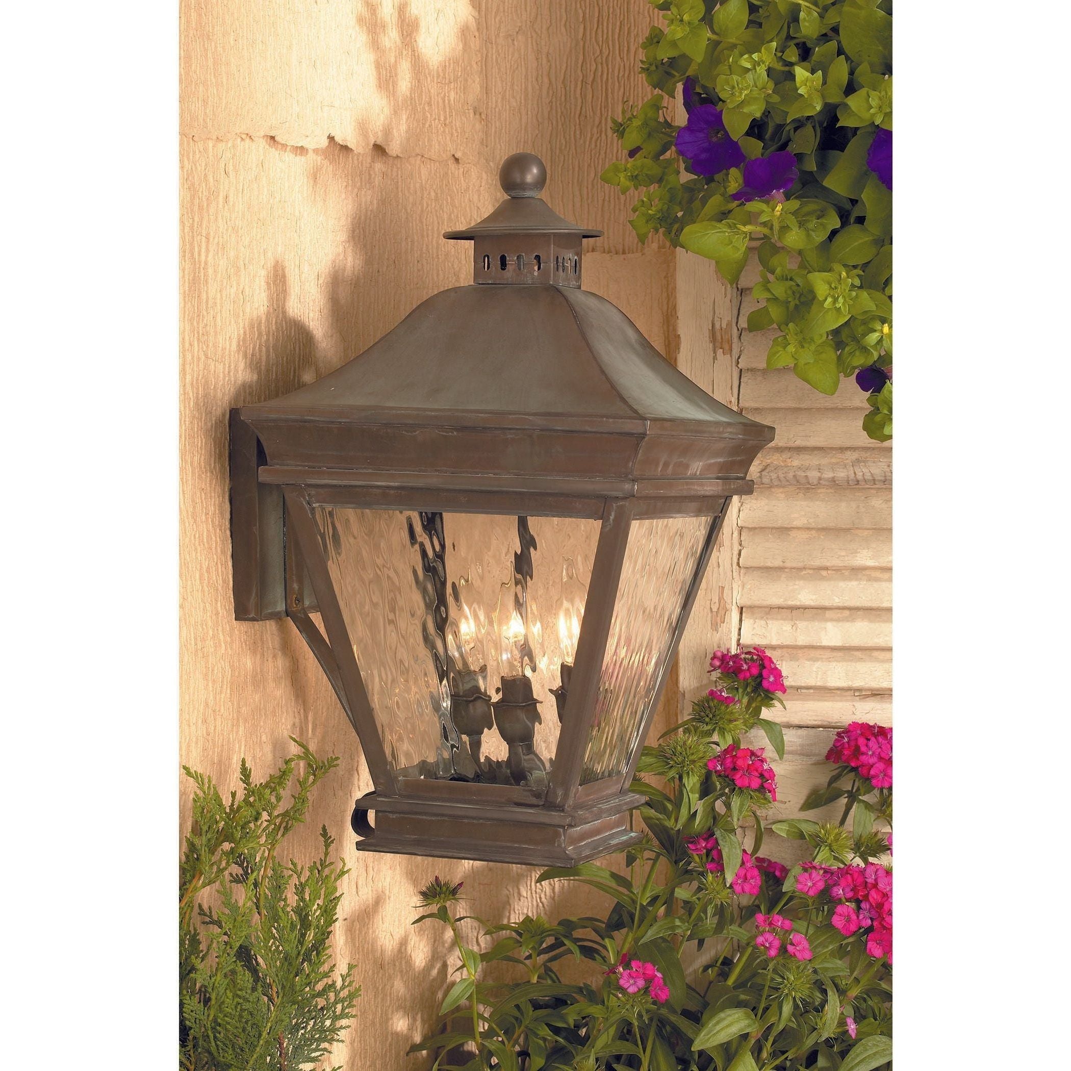 Landings 19.5" High 3-Light Outdoor Sconce