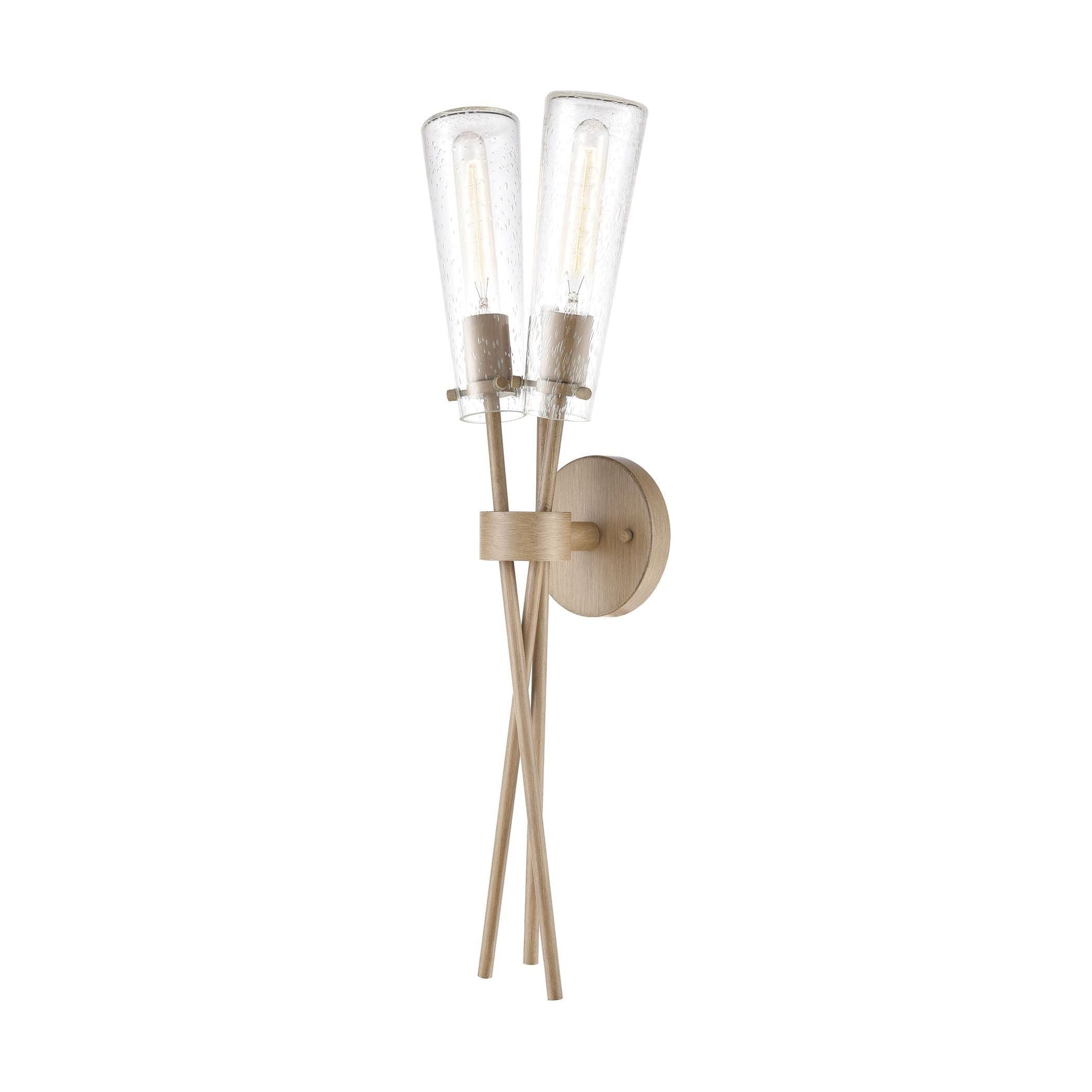 Stix 29" High 2-Light Outdoor Sconce