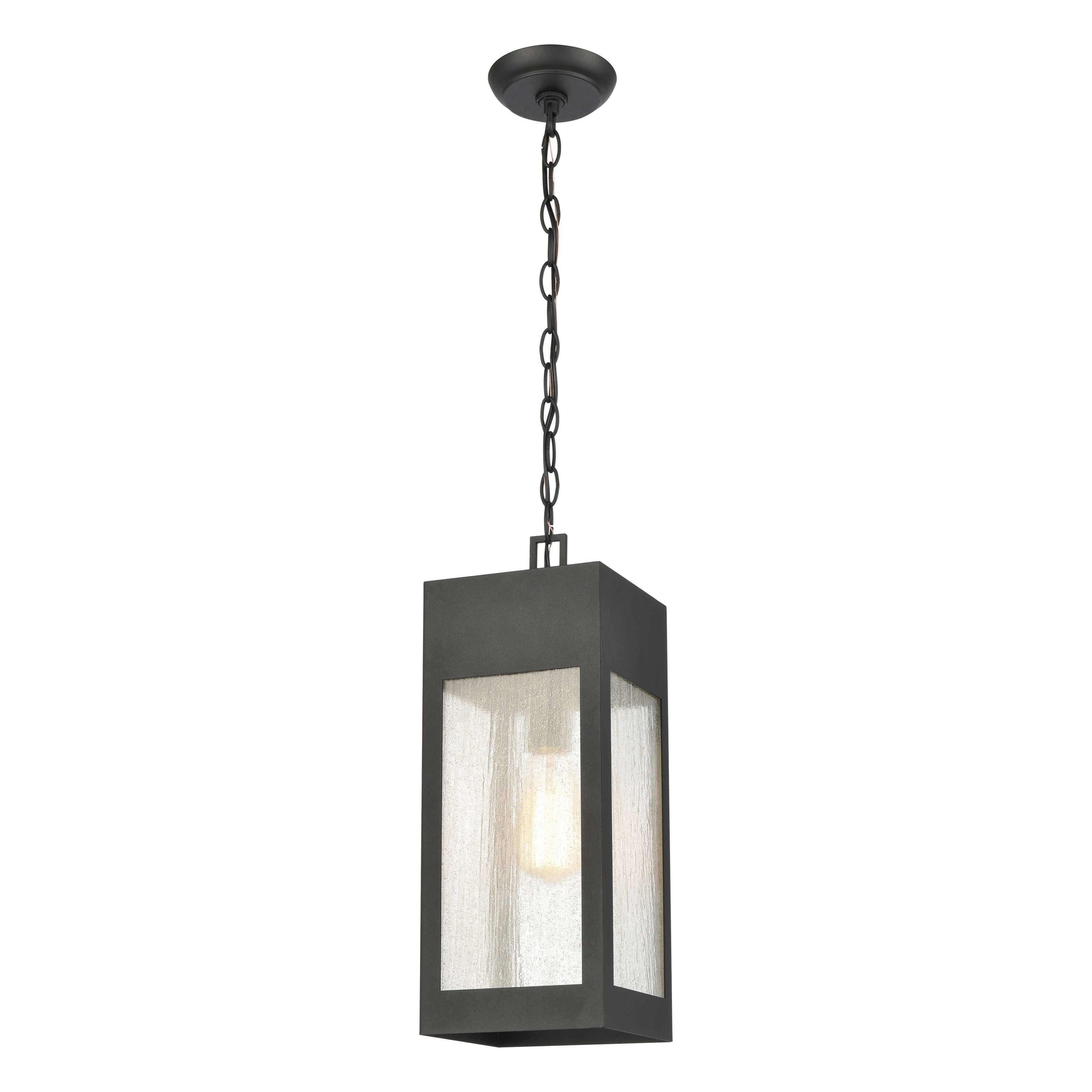 Angus 7" Wide 1-Light Outdoor Pendant