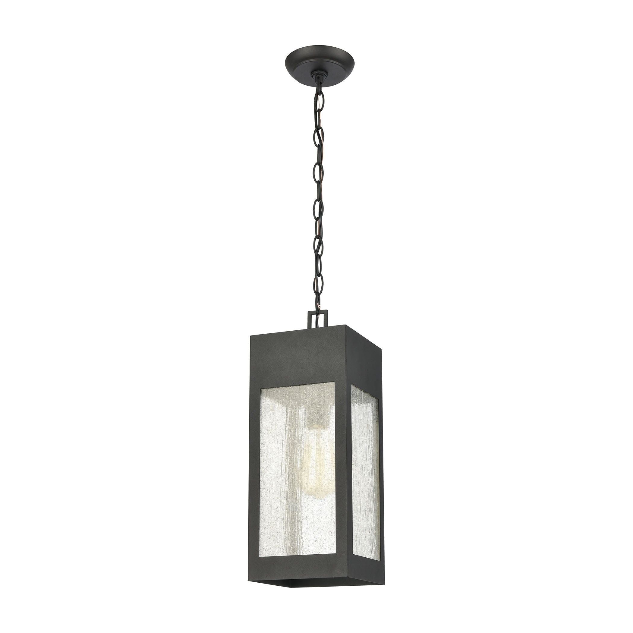 Angus 7" Wide 1-Light Outdoor Pendant