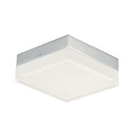 Illuminaire II 4.5" Square LED Flush Mount 3000K