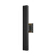 Edge 2-Light Small Outdoor Wall Light
