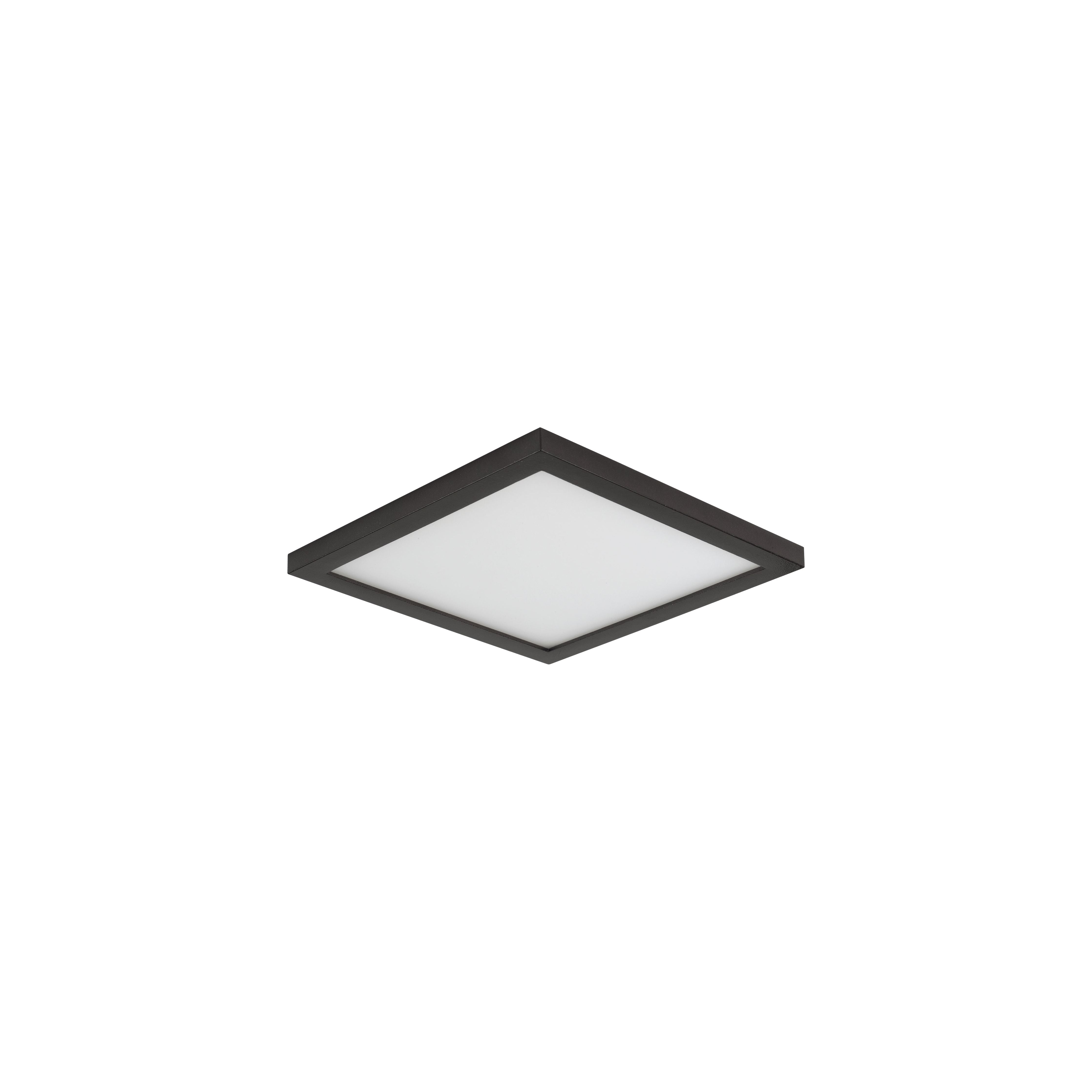 Wafer 4.5" Square 3000K LED Surface Mount