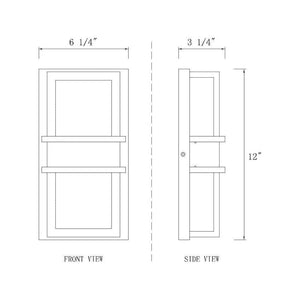 Z-Lite - Eclipse 2-Light Outdoor Wall Light - Lights Canada