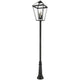 Z-Lite - Talbot 4-Light Outdoor Post Light - Lights Canada