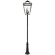 Z-Lite - Talbot 4-Light Outdoor Post Light - Lights Canada