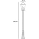 Z-Lite - Talbot 4-Light Outdoor Post Light - Lights Canada