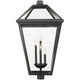 Z-Lite - Talbot 4-Light Outdoor Post Light - Lights Canada