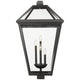 Z-Lite - Talbot 4-Light Outdoor Post Light - Lights Canada
