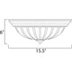 Essentials 3-Light Flush Mount